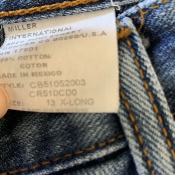 Cruel girl boot cut jeans size 13 xtra long - Picture 4 of 7